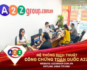 Dịch Văn Bản Hồ Sơ Du Học - Du Lịch Tại A2Z Bình Định