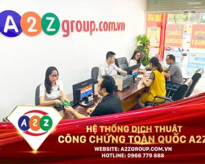 Dịch Tiếng Đài Loan Chuyên Ngành Tại A2Z Huyện Phù Mỹ